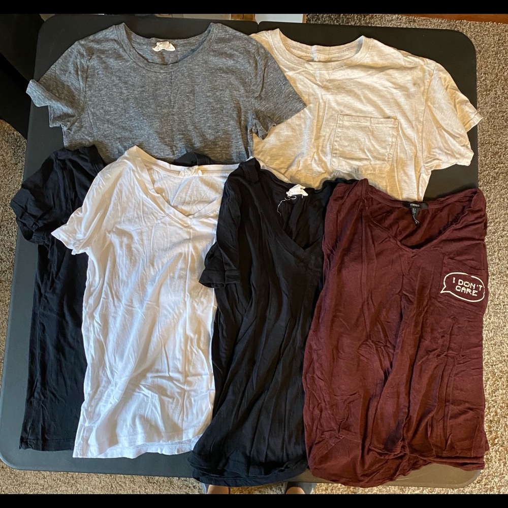 Forever 21 Bundle of 6 tshirts